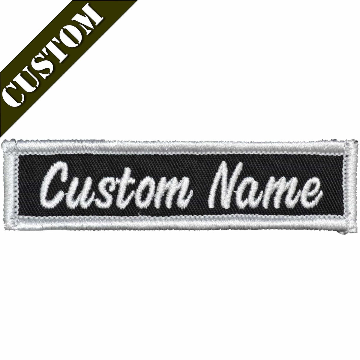 Custom Biker Vest Patch Name Strip - 1x3.75 - Sew On